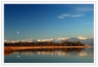paesaggio con luna riflessa paesaggio con luna riflessa