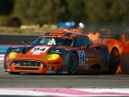 Spyker in Fire Spyker in Fire
