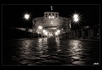 Castel S. Angelo in bw
