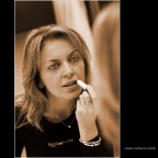 You've gotta admit, you paint a pretty picture
No one would ever suspect, your so adept at the art
I hear the lonely lover sigh
You hide behind cosmetic eyes
Kiss them off with Lipstick Lies
Lipstick Lies won't hide the truth
They won't keep you waterproof
The victim of your vanity

Lipstick Lies - Pat Benatar

Critiche e suggerimenti sempre graditi