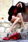Red shoes