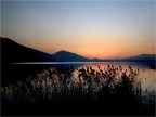 Tramonto sul lago