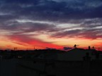 Tramonto sui tetti Tramonto sui tetti