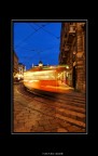 Tram by night Tram by night