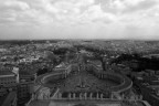 dal livello della cupola b/n dal livello della cupola b/n
