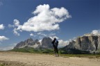 La nuvola e il Sassolungo La nuvola e il Sassolungo