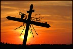 La croce e il tramonto