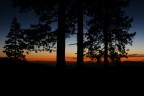 ...tramonto sulla strada per Mammoth Lakes ...tramonto sulla strada per Mammoth Lakes