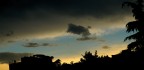 Tramonto nuvoloso Tramonto nuvoloso