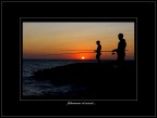 fishermen at sunset... fishermen at sunset...