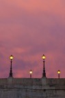 4 lampioni su Ponte Cestio a Roma... 4 lampioni su Ponte Cestio a Roma...