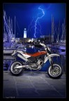 Husqvarna under the thunders...