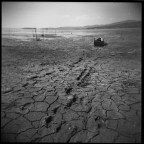 ...siccit� estiva...il Trasimeno si sta prosciugando lentamente...