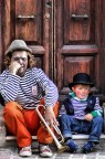 Clown & clown Clown & clown