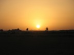 Tramonto sul deserto. Marsa Alam 2008.