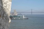 Porto di Belem da cui salpavano le navi degli esploratori portoghesi del XVI secolo - Lisbona (Novembre 2008)