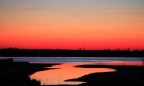 tramonto sul delta del po tramonto sul delta del po