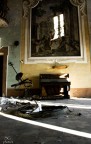 Segni indelebili di presunte foliie passate (Villa Sbertoli) Segni indelebili di presunte foliie passate (Villa Sbertoli)