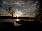 Il lago di sera Il lago di sera