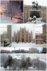 Milano Innevata