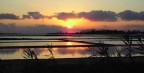 Tramonto alle saline