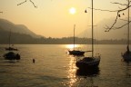 tramonto sul lago tramonto sul lago