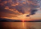 TRAMONTO SUL LAGO BALATON TRAMONTO SUL LAGO BALATON