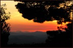 Tramonto sulle colline marchigiane Tramonto sulle colline marchigiane