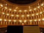 In pausa al Teatro sociale di Bergamo alta In pausa al Teatro sociale di Bergamo alta