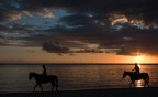 tramonto a cavallo tramonto a cavallo