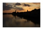 Arno al tramonto