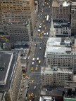 il traffico visto dall'Empire State Building il traffico visto dall'Empire State Building