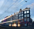 Luci in movimento ad Amsterdam