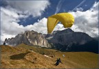 il Pordoi sotto l' ala.. il Pordoi sotto l' ala..