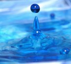 Goccia blu