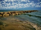 Spiaggia a settembre - lido di Latina Spiaggia a settembre - lido di Latina