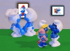 Puffi alla mostra Puffi alla mostra