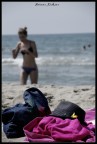 on the beach on the beach