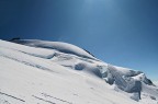 Crepacci sotto la vetta Crepacci sotto la vetta