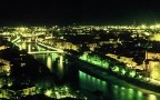 Veduta dell'Adige by night Veduta dell'Adige by night