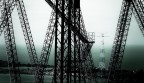 Behind the pylon Behind the pylon