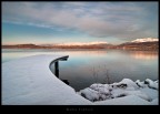 Il pontile innevato Il pontile innevato