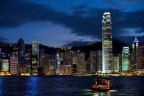 HK notturno da Kowloon