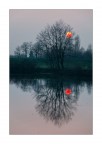 Tramonto sul fiume Tramonto sul fiume