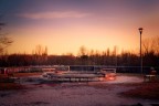Tramonto al parco Tramonto al parco