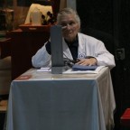 infermiera per strada a Buenos Aires