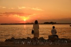 tramonto + gente tramonto + gente