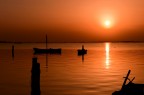 Tramonto sul delta del Po Tramonto sul delta del Po