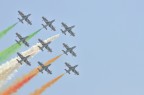 Frecce tricolori
Formazione Rombo di 9
Air Show la Comina 100