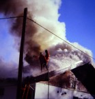 Incendio di una baita